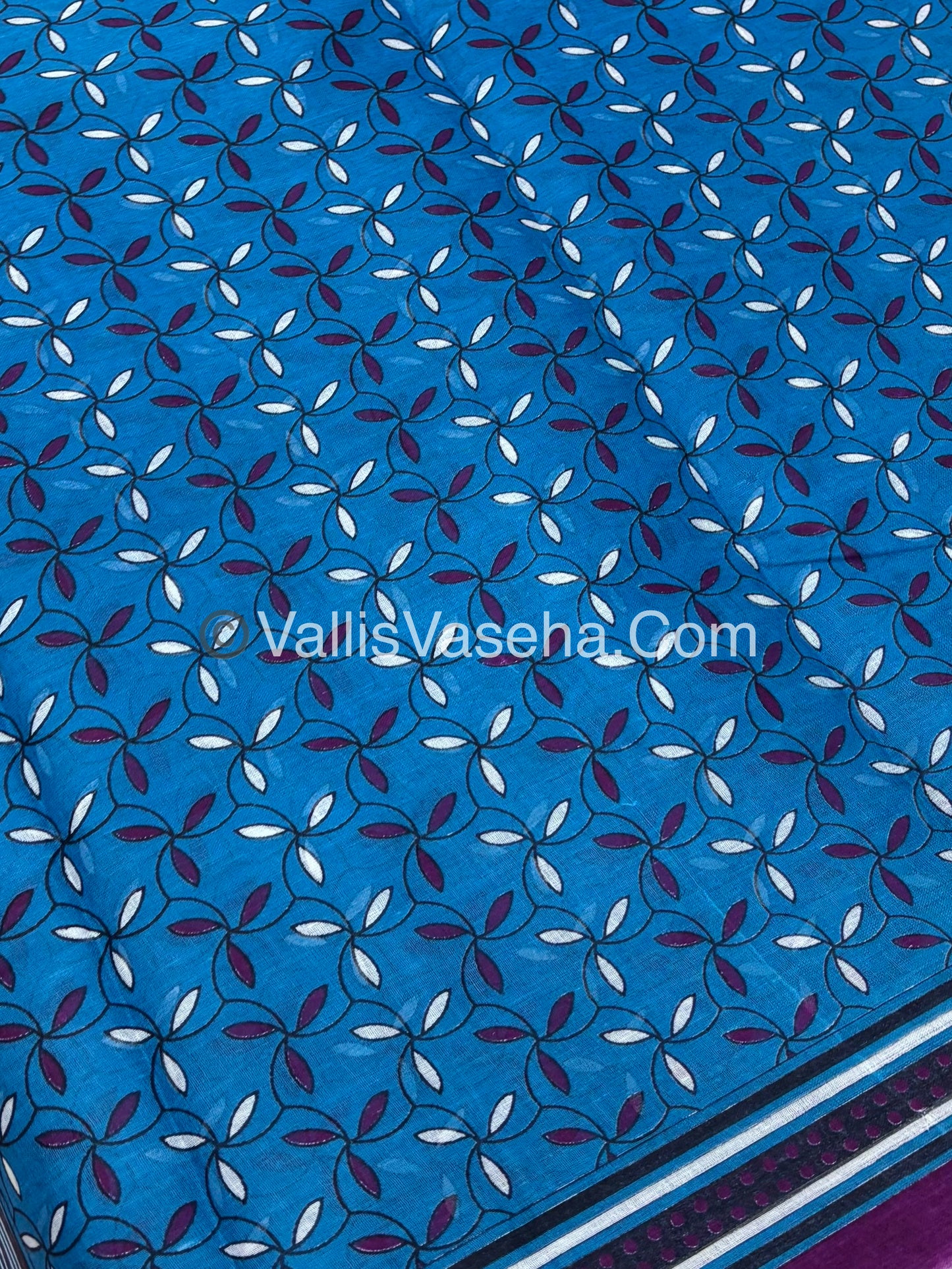 Pure Cotton Voile Saree | VVPVC003