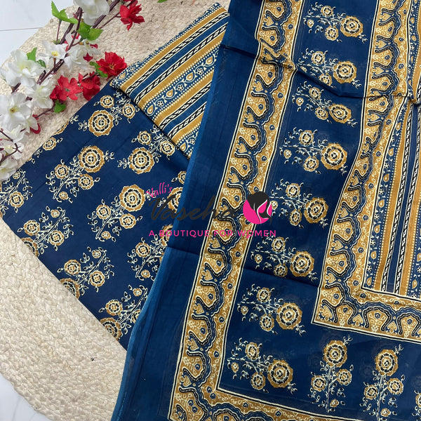 Pure Mul Mul Cotton | Unstitched Material | VVUSM079