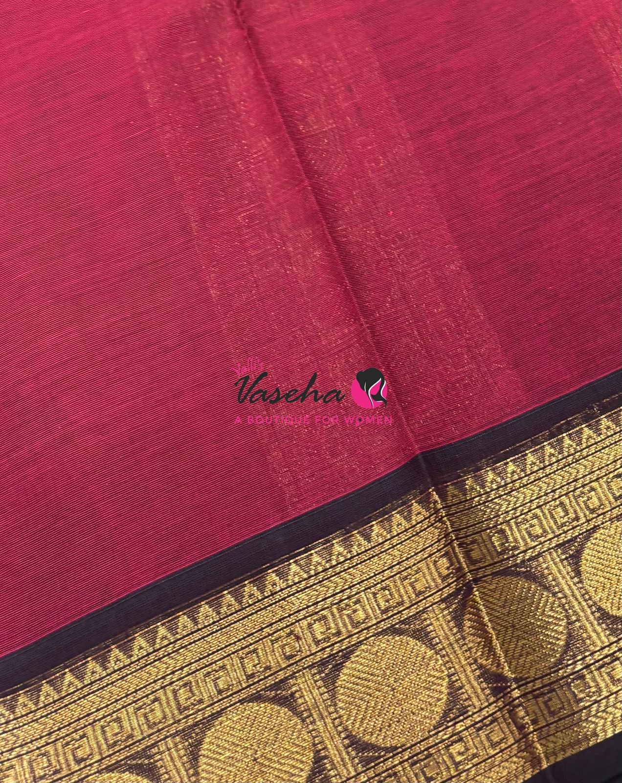 Kanchi Cotton Saree - VVKCS023