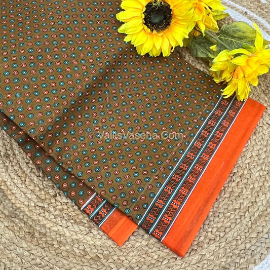 Pure Cotton Voile Saree | VVPVS001