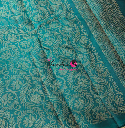 Half Mix - Pure Soft Silk Saree - VVPSS083