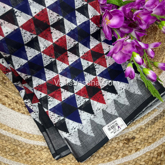 40% less - Offer Saree - Linen Saree - VVDS007