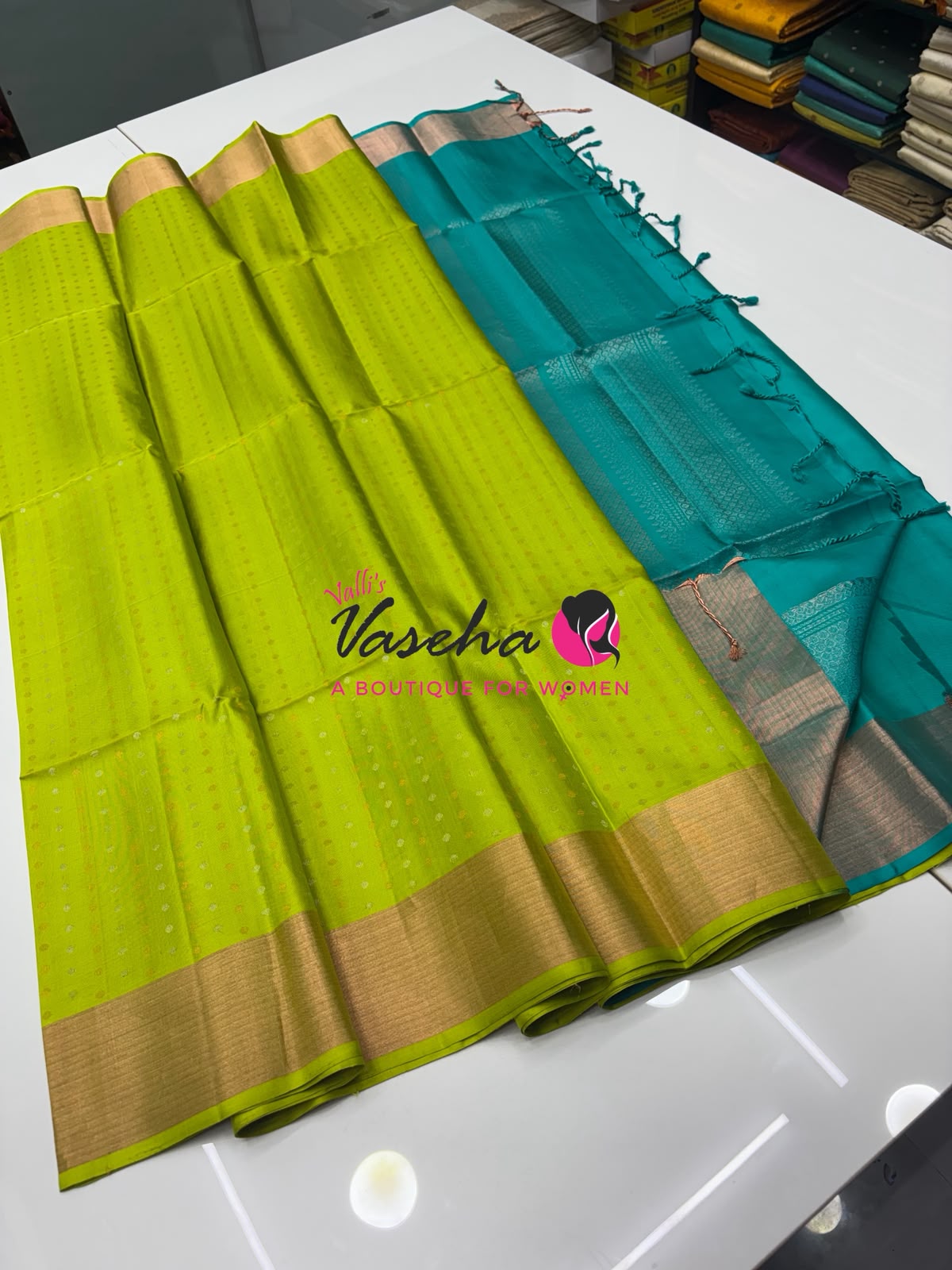 Pure Soft Silk Saree - Happy Sale - 30% less - VVAD001