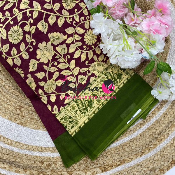 Pure Soft Mul Cotton Sarees - VVMMC012