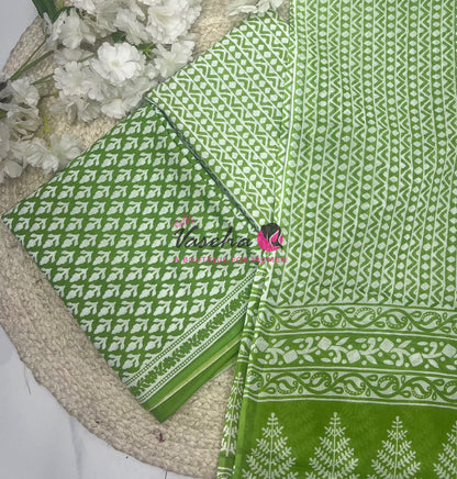 Pure Mul Mul Cotton | Unstitched Material | VVUSM065