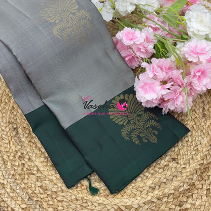 Half Mix - Pure Soft Silk Saree - VVPSS155