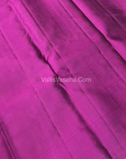 Half Mix - Pure Soft Silk Saree - VVPSS030