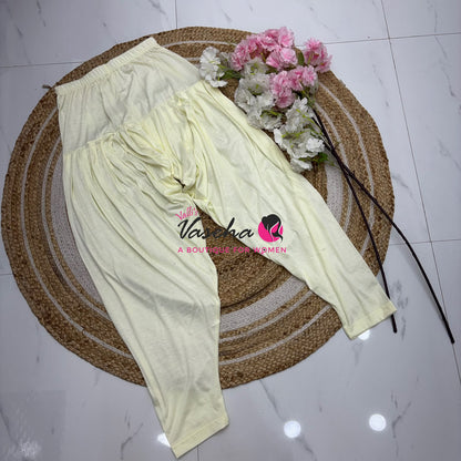 Semi Patiyala - Cream Shade - VVSP001