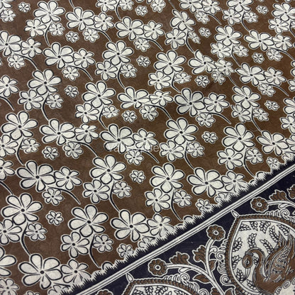 Pure Kalamkari Cotton Saree - VVPKC002