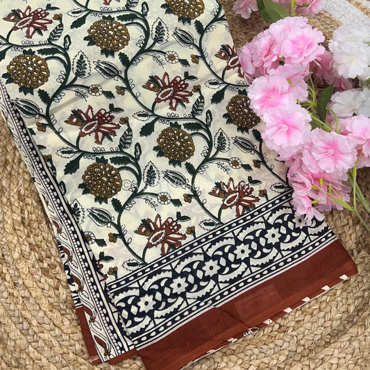 Pure Soft Mul Mul Cotton Sarees - VVMMC004