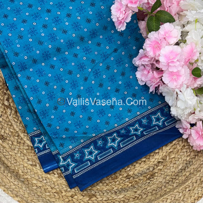 Pure Cotton Voile Saree | VVPVC003