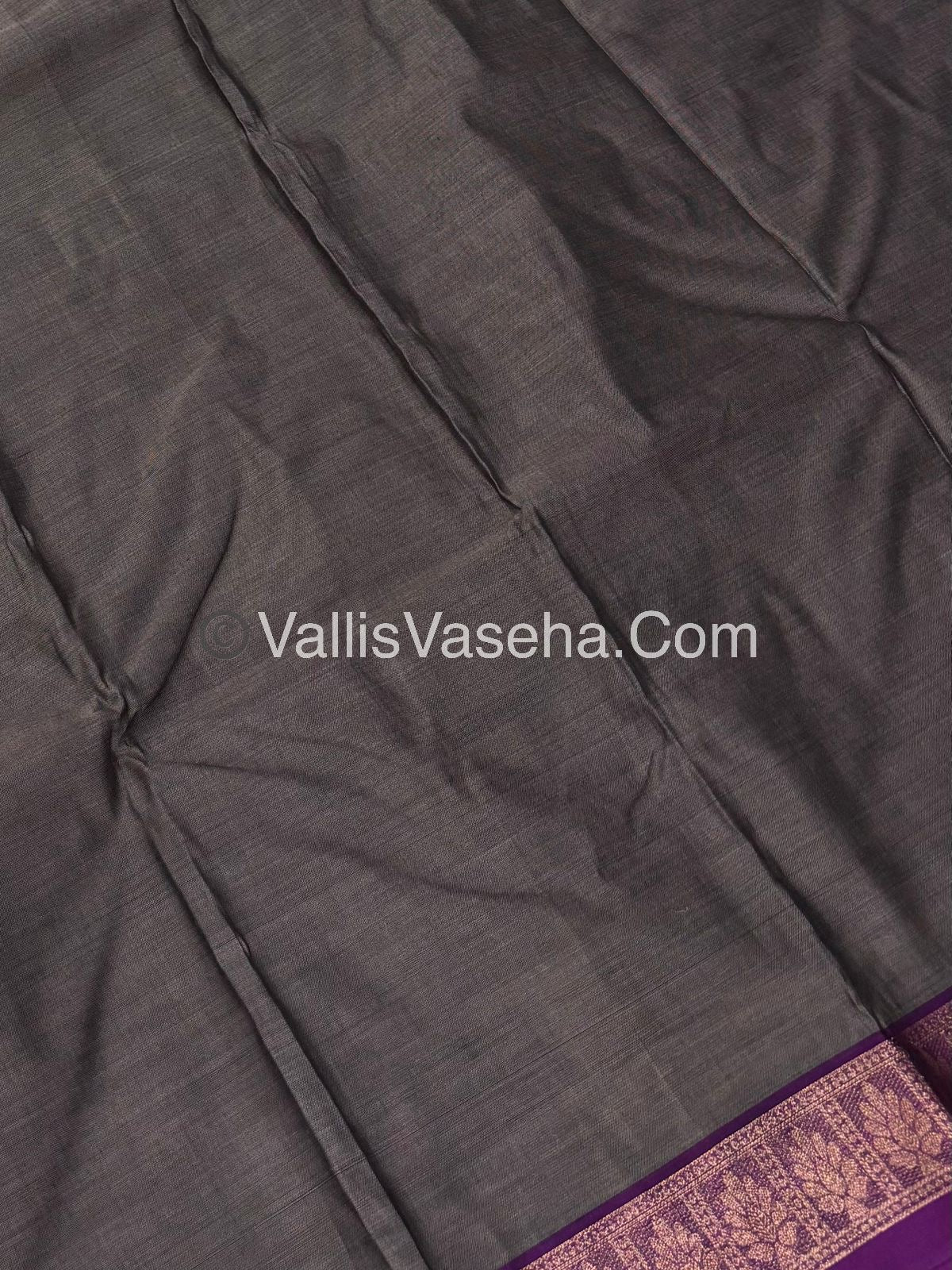 Dhaka Cotton Saree - VVDCS002