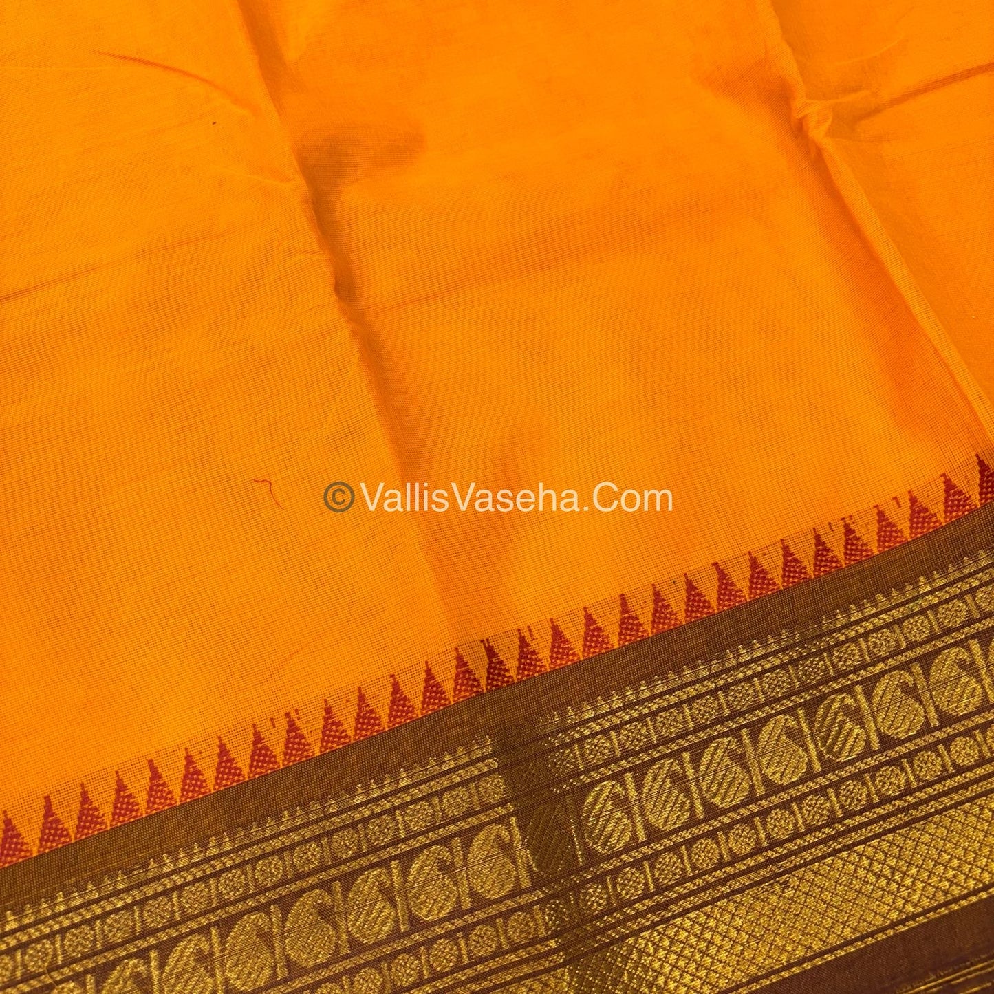 Kanchi Cotton Saree - VVKCS018