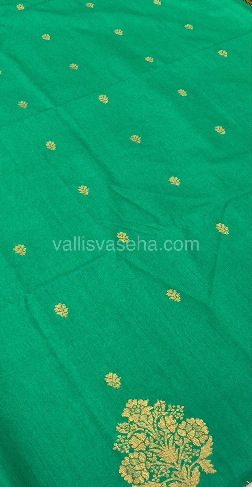 Mulberry Semi Silk - Green Shade - VVMS001