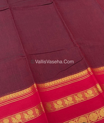 Kanchi Cotton Saree - VVKCS008