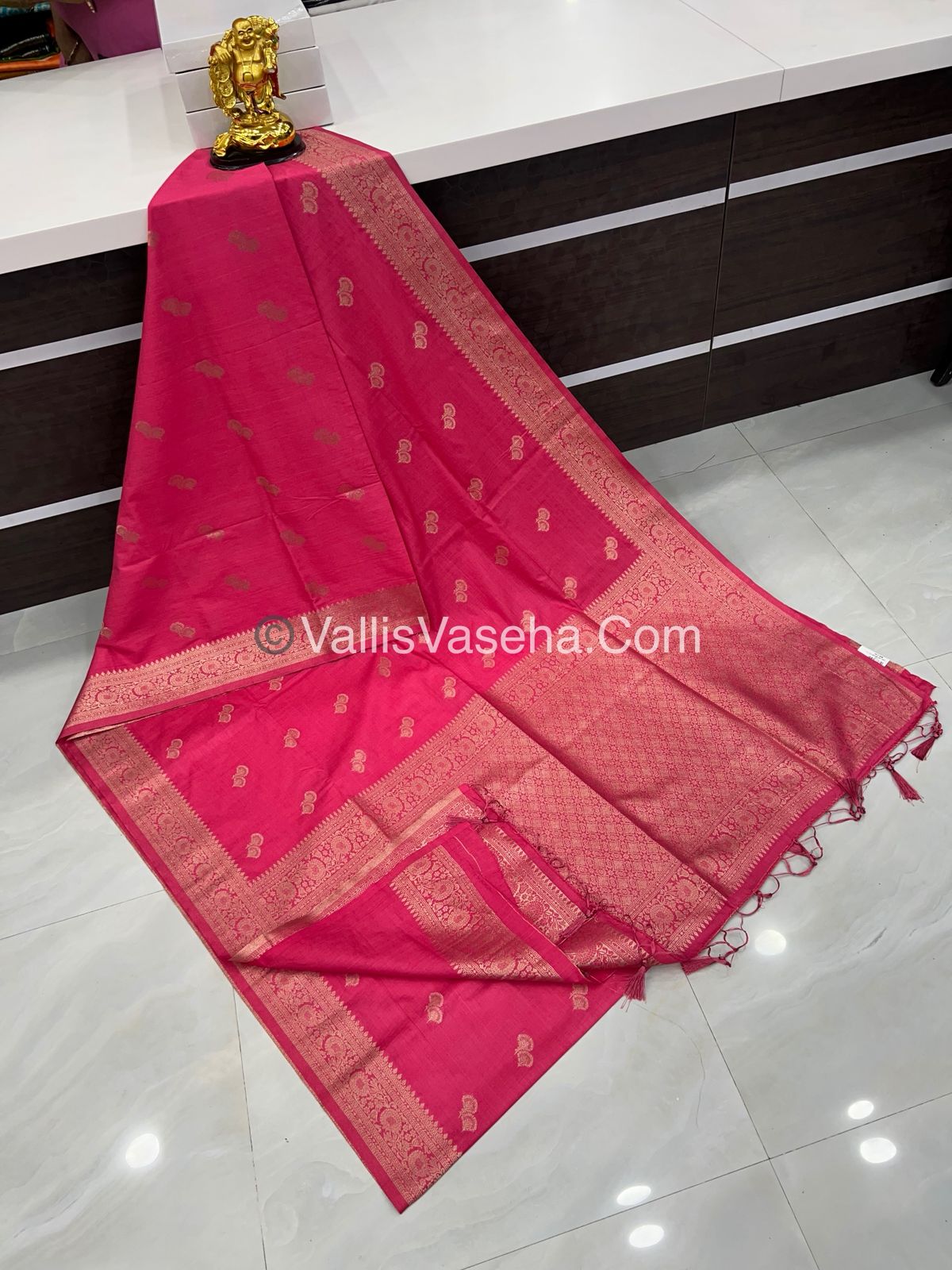 Banarasi - Heritage Silk - Semi Kathan Silk - Peach Shade- VVBHS004
