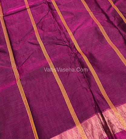 Dhaka Cotton Saree - VVDCS001