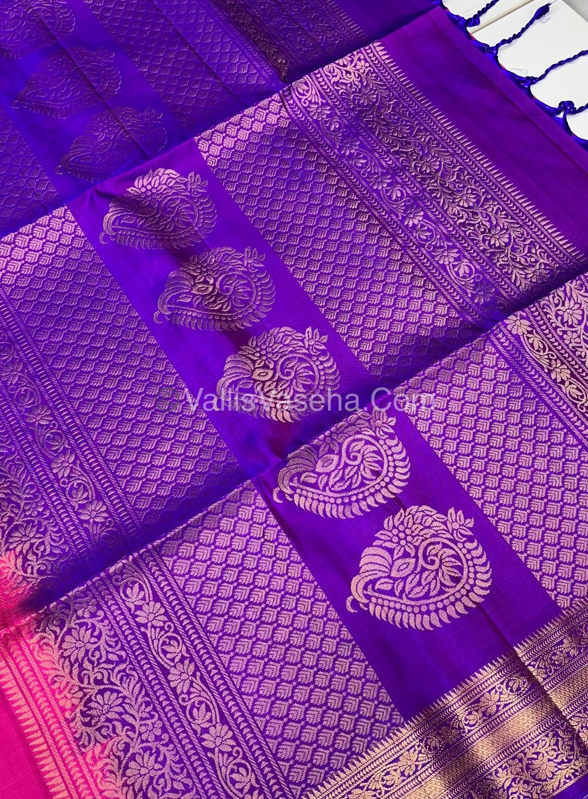 Pure Soft Silk Saree - Kanchi Border - VVPSS015