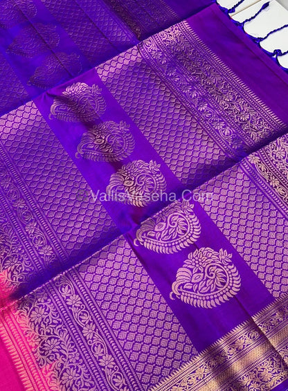 Pure Soft Silk Saree - Kanchi Border - VVPSS015
