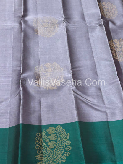 Half Mix - Pure Soft Silk Saree - VVPSS075