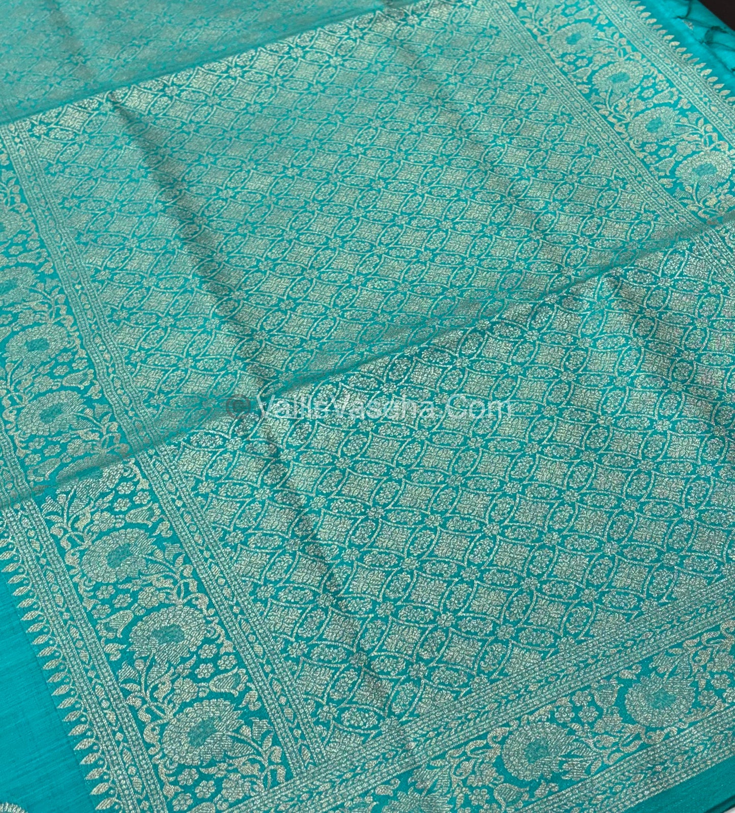 Banarasi - Heritage Silk - Semi Kathan Silk - Sky Blue Shade- VVBHS004