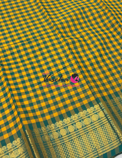 Chettinadu Cotton Saree - VVCCS004