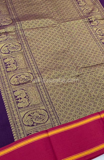 Premium Kanchi Cotton Saree - VVKCS004