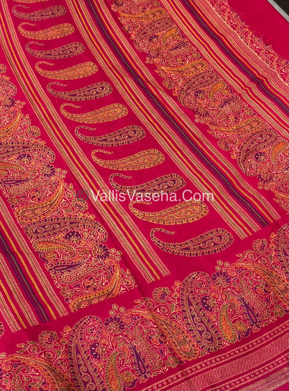 Casual Wear - Fancy Mixed Cotton - Pink Shade - VVFMC001