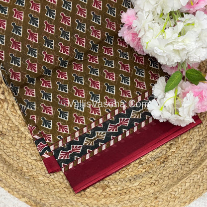 Pure Cotton Voile Saree | VVPVC003