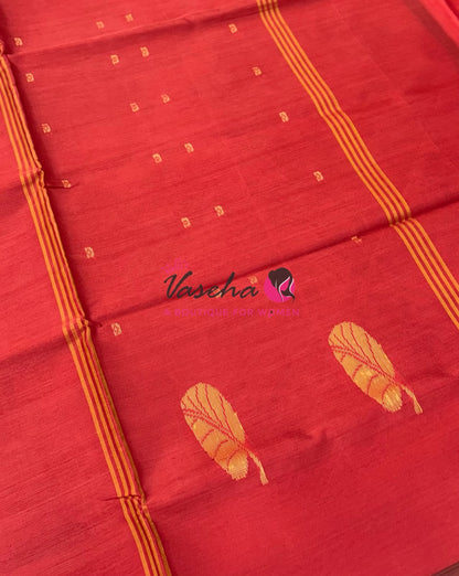Vazhai Pattu Saree / Banana Pith - With Blouse - VVVPS002