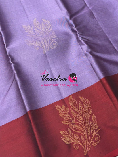 Half Mix - Pure Soft Silk Saree - VVPSS104
