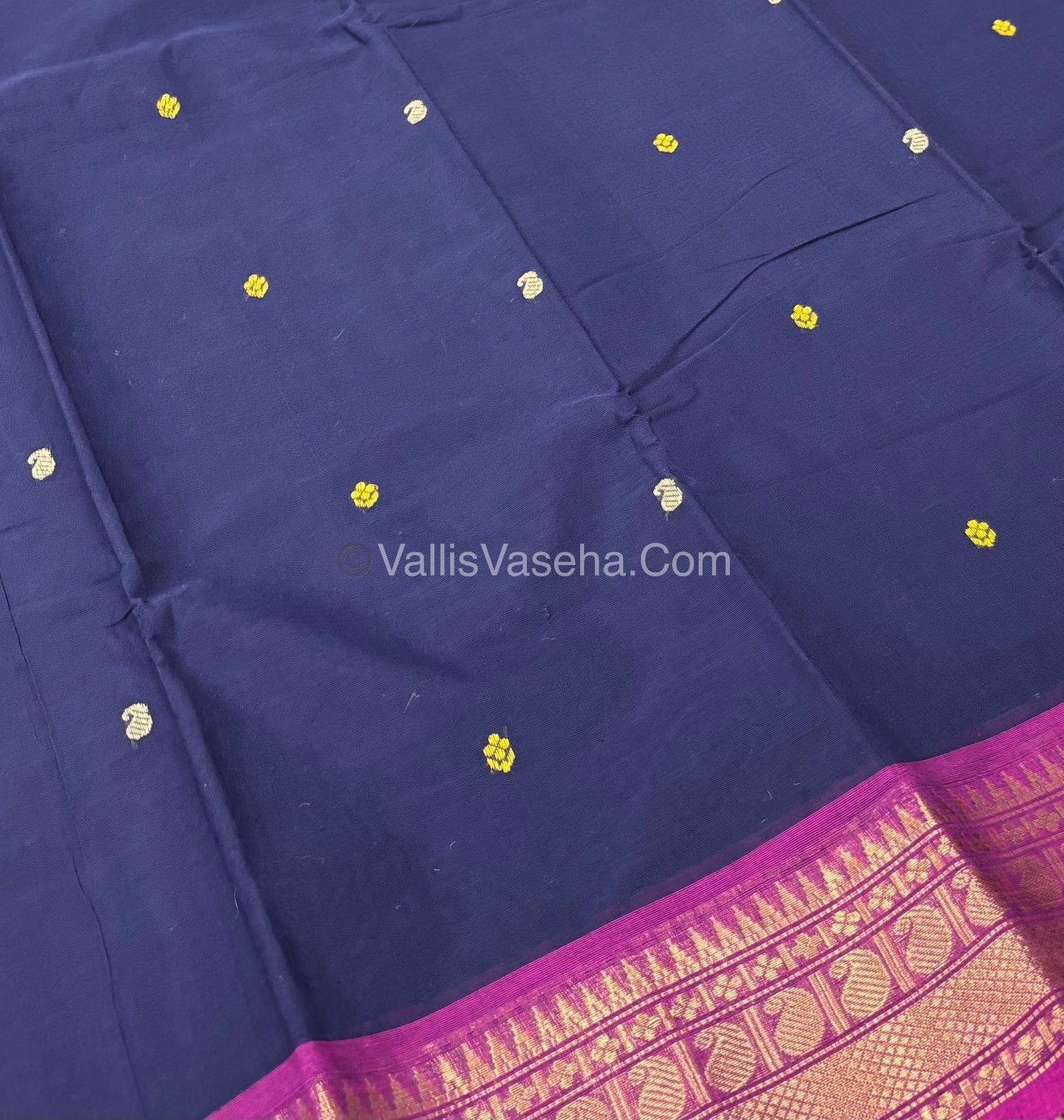 Kanchi Cotton Saree - VVKCS012