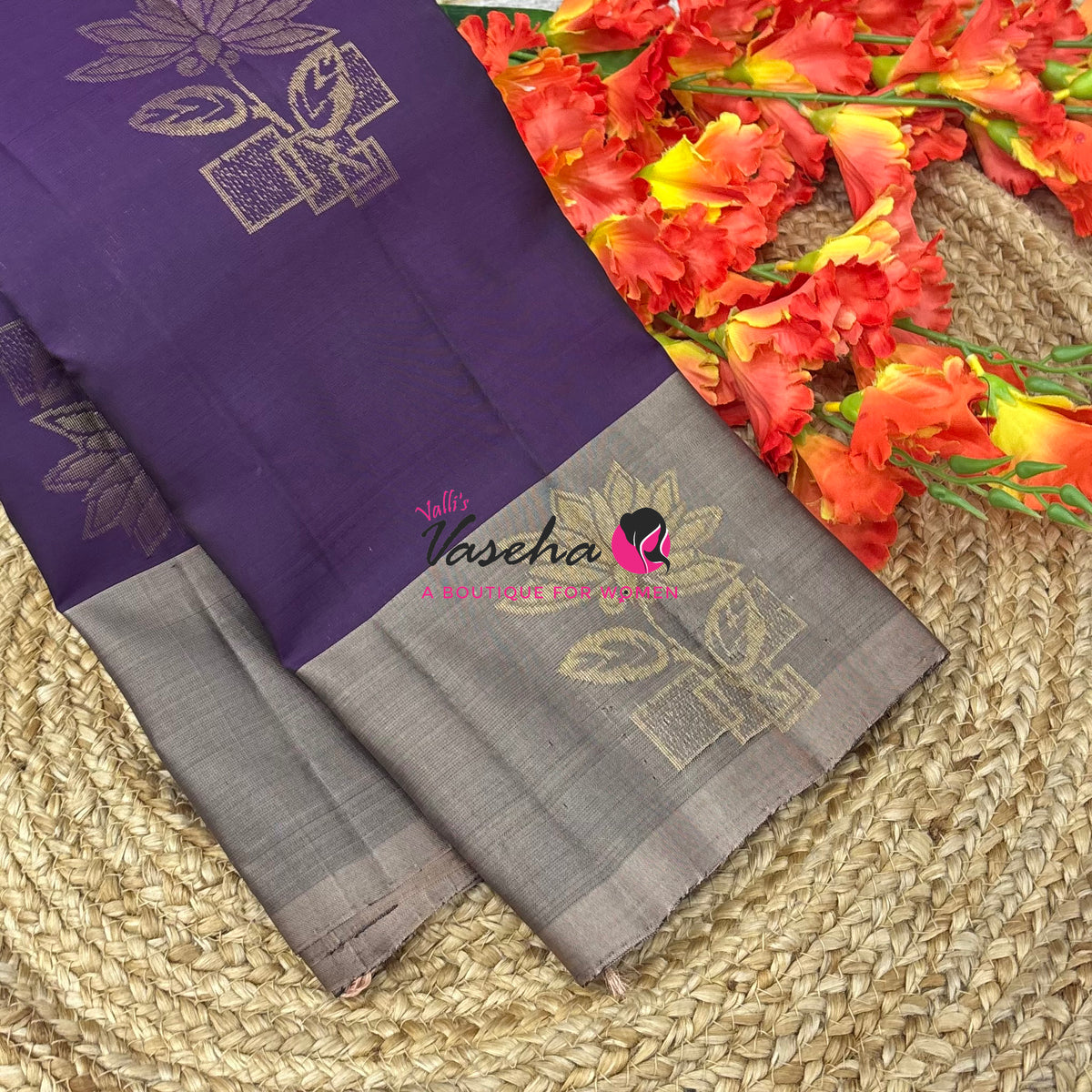 Half Mix - Pure Soft Silk Saree - VVPSS104