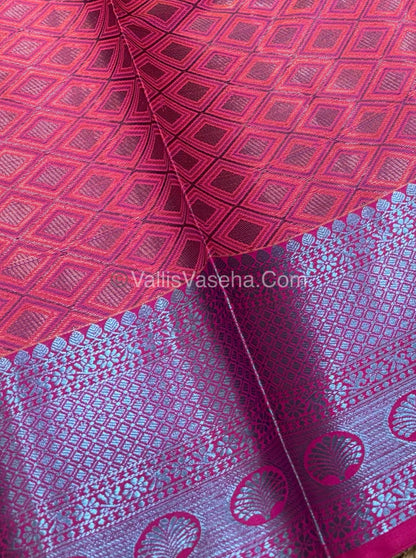 50% less - Offer Saree - Semi soft silk Saree - VVDS002