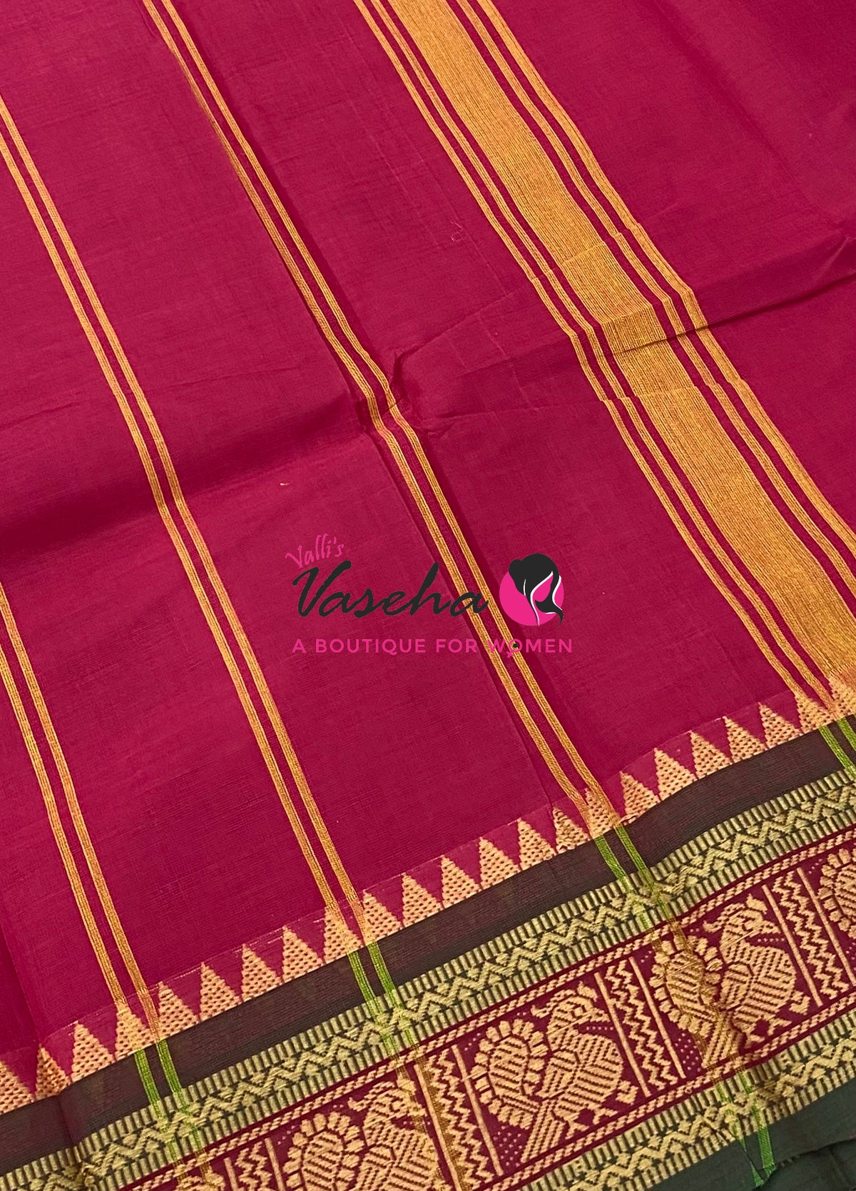 Chettinadu Cotton Saree - VVCCS003