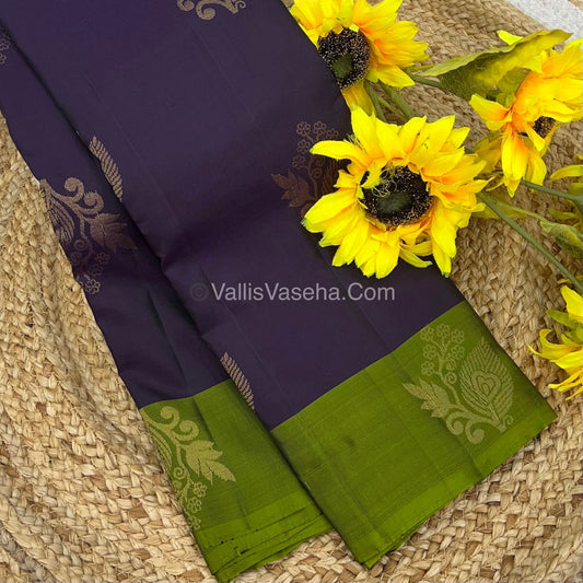 Half Mix - Pure Soft Silk Saree - VVPSS030