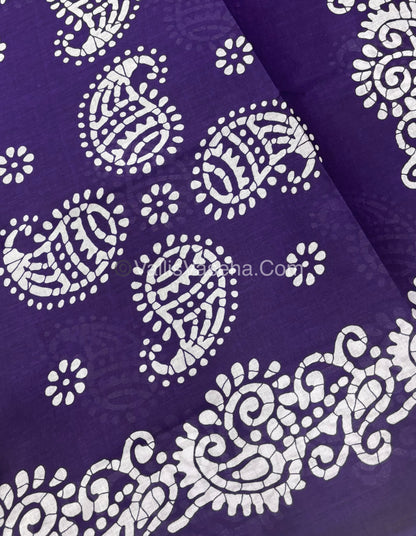 Pure Cotton Voile Saree | VVPVC005