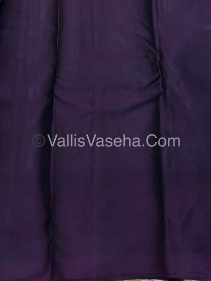 Half Mix - Pure Soft Silk Saree - VVPSS075