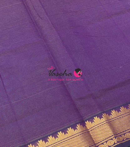 Semi Silk Cotton Saree | Vairavoosi  Design |VVSSC017