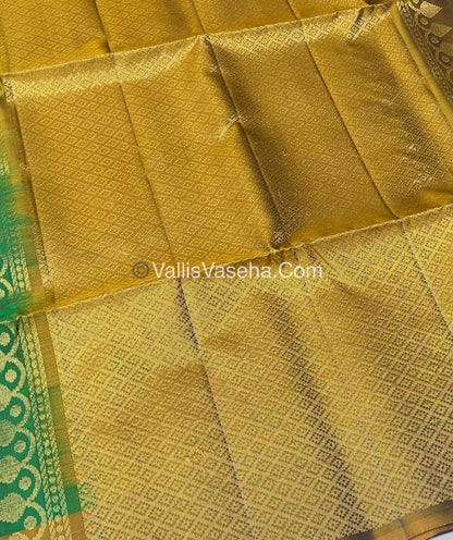 Half Mix - Pure Soft Silk Saree - VVPSS031