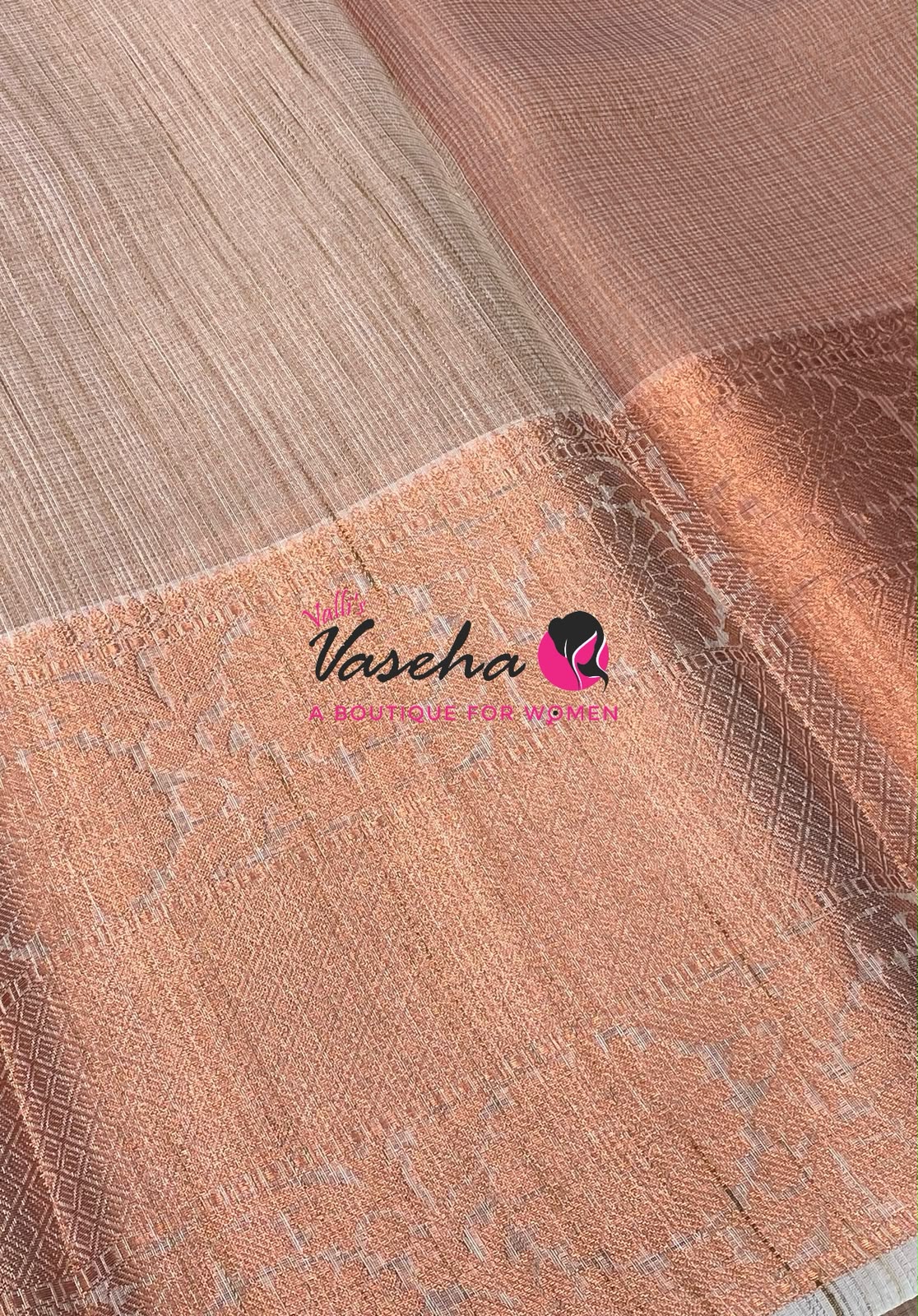 20%less - Offer Saree - Tissue Saree - VVDS008
