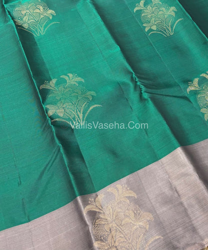 Half Mix - Pure Soft Silk Saree - VVPSS054