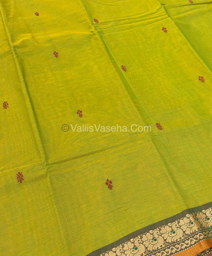 Kanchi Cotton Saree - VVKCS017