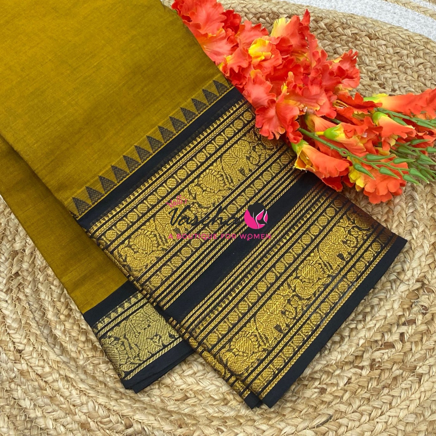Kanchi Cotton Saree - VVKCS032