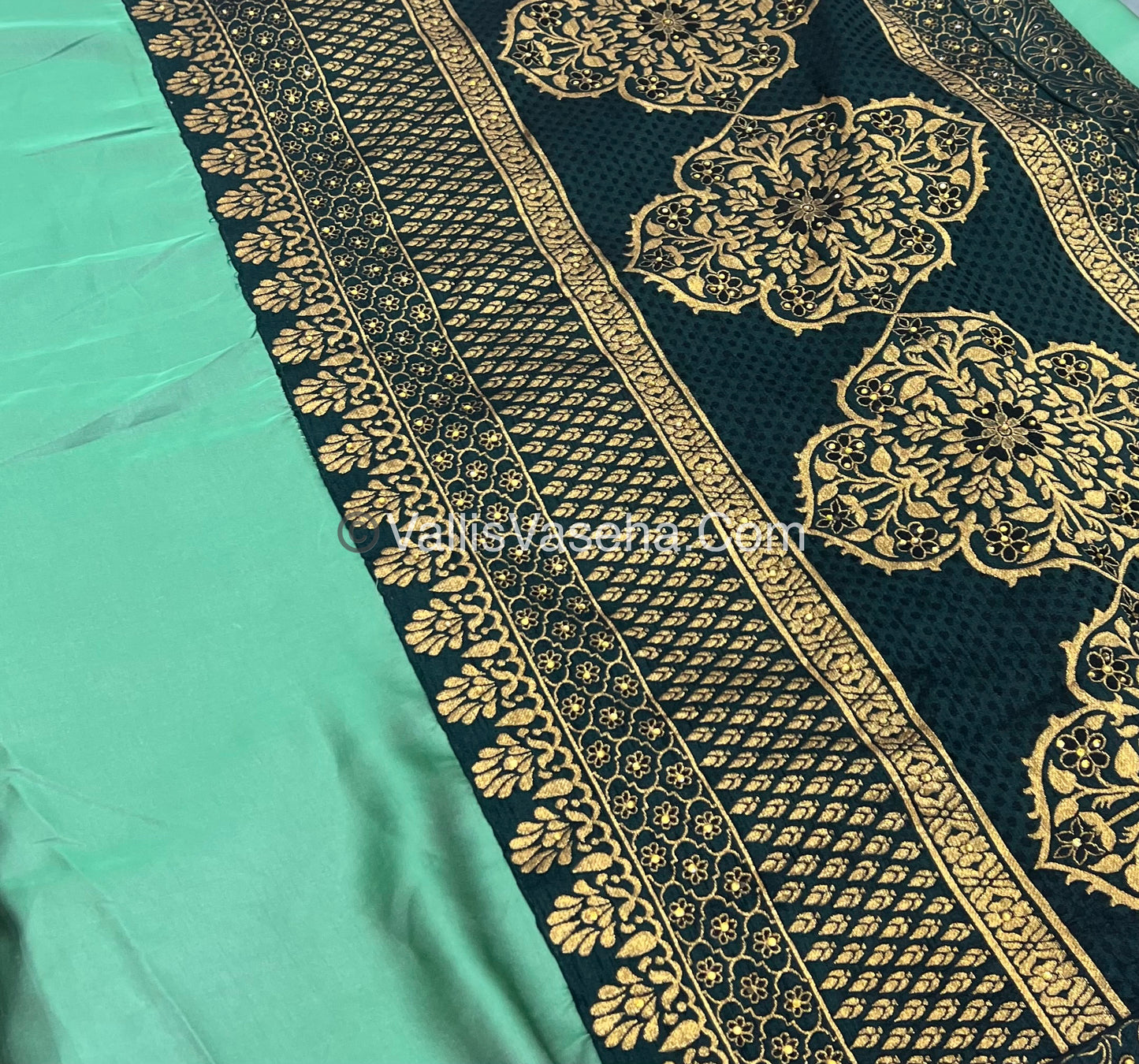 50% less - Offer Saree - Semi Disgn Saree   - VVDS006