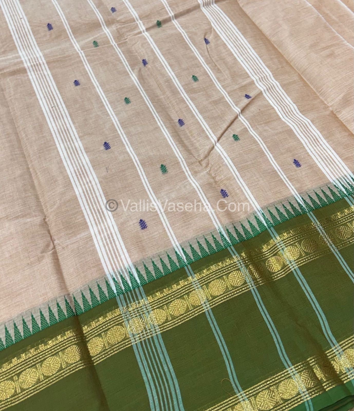 Kanchi Cotton Saree - VVKCS017