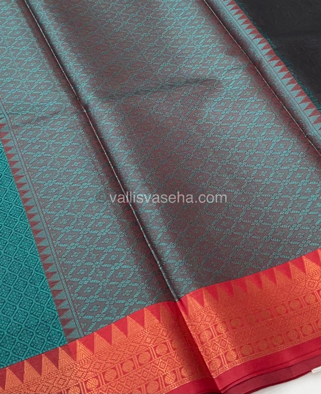 Banarasi - Kora Muslin Saree - VVKMS001