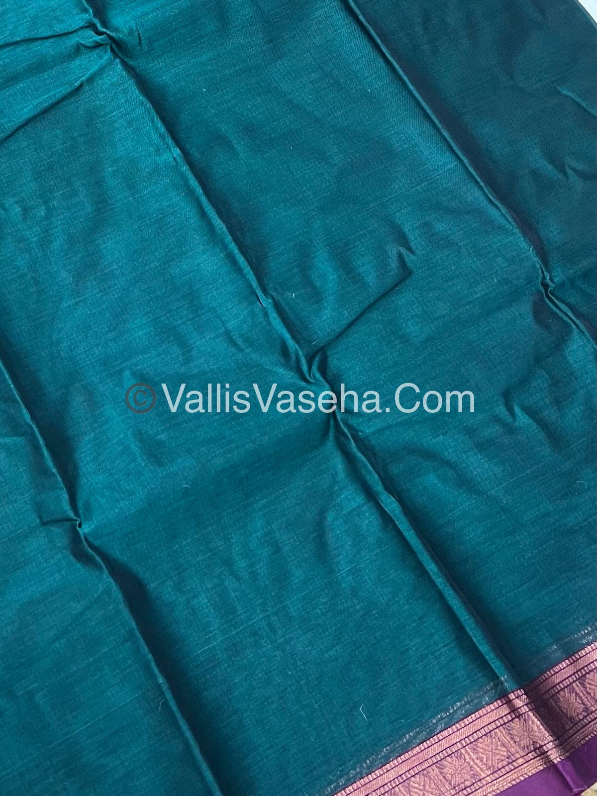 Dhaka Cotton Saree - VVDCS002
