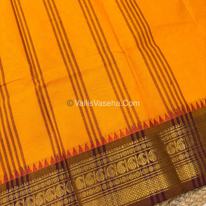 Kanchi Cotton Saree - VVKCS018