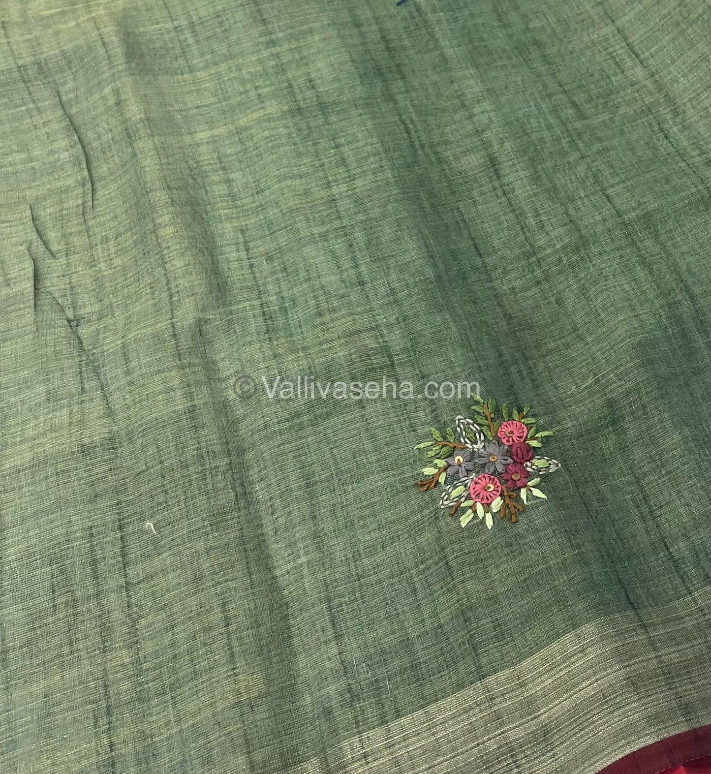 French Knot - Tissue Saree -  VVLFN001